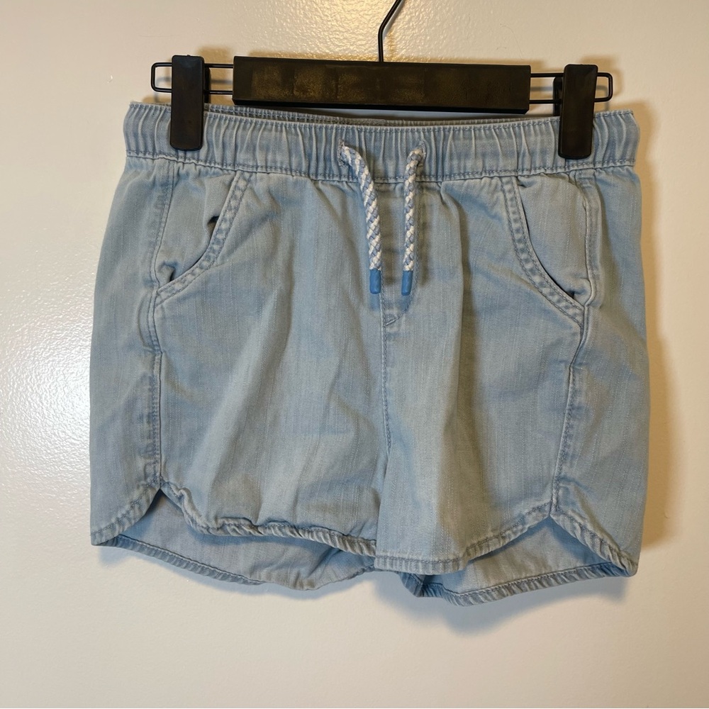 Roxy girl blue shorts kids size large 12